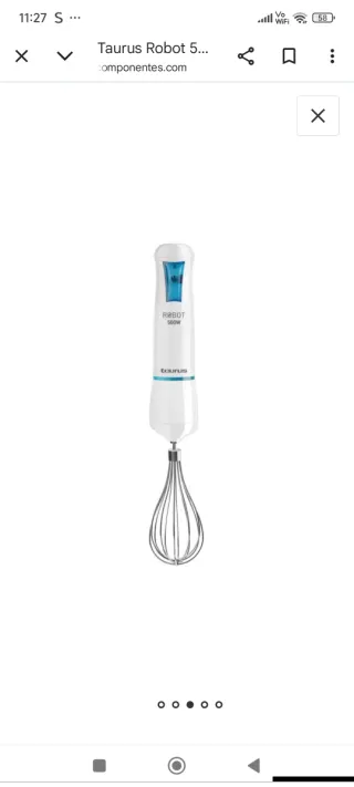 Batidora Taurus Robot 500 Inox