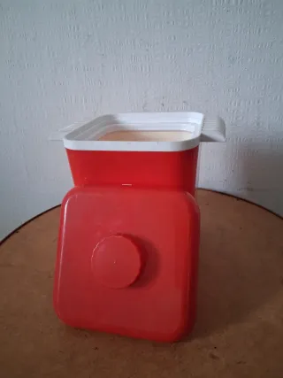 Portaghiaccio rosso vintage