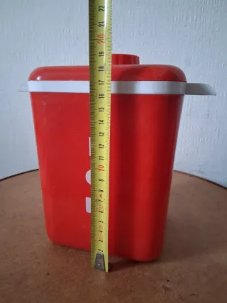 Portaghiaccio rosso vintage