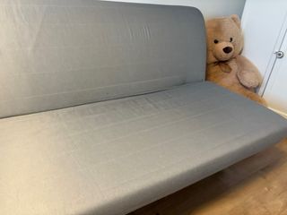 Sofá cama Ikea beige tela