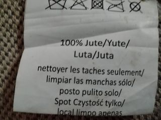 Alfombra Yute 160x230cm Multicolor