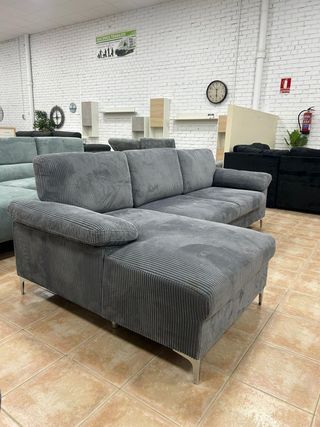 Sofa comodo estilo chaise longue ¡nuevo!