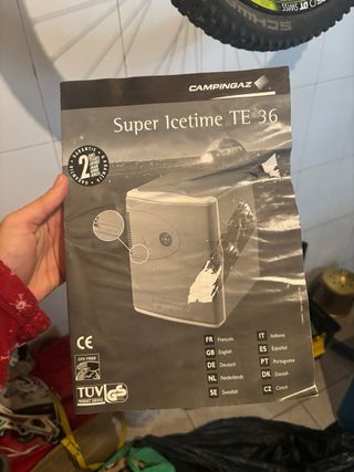 Enfriador Nevera 12V Azul