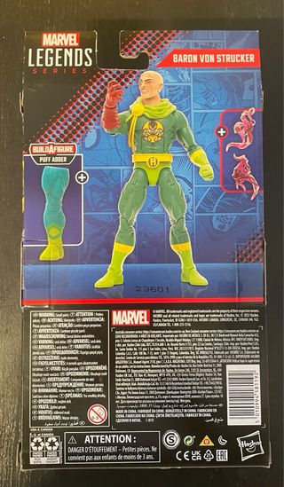 Figura Marvel Baron Von Strucker Avengers