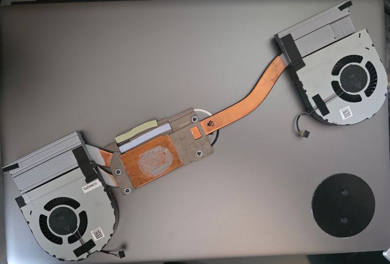 Enfriador Dell Precision 7550 7560 Sin Gráficos afbeelding 2