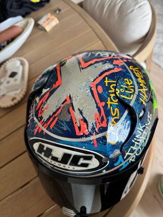Casco Moto HJC Jorge Lorenzo HJ-20P Talla M