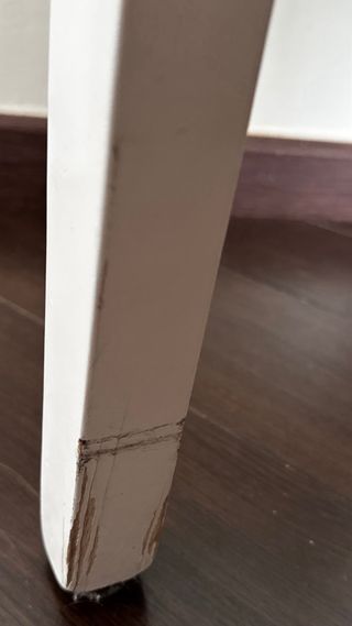 Cuatro Sillas Ikea Blanca Madera