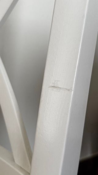 Cuatro Sillas Ikea Blanca Madera