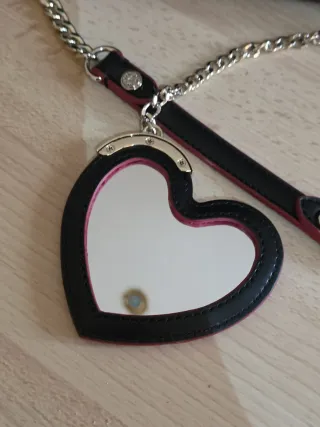 Bolso Love Moschino Negro y Rojo