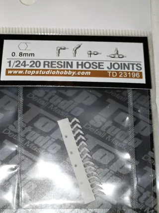 Set Kit Resin Hose Joints Top Studio 1/20-24