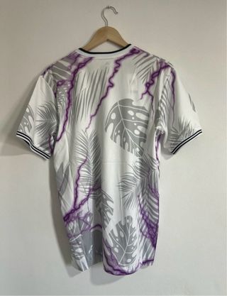 Camiseta Adidas Real Madrid Morado Blanco