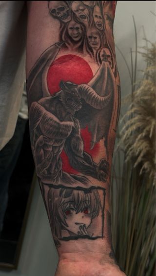 Tatuajes perfectos y profesionales de Anime