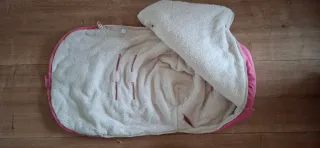 Saco invierno silla paseo rosa