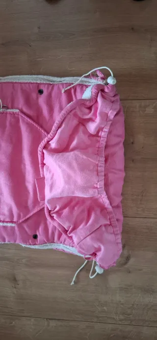 Saco invierno silla paseo rosa