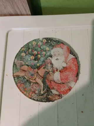 Platos decorados a mano