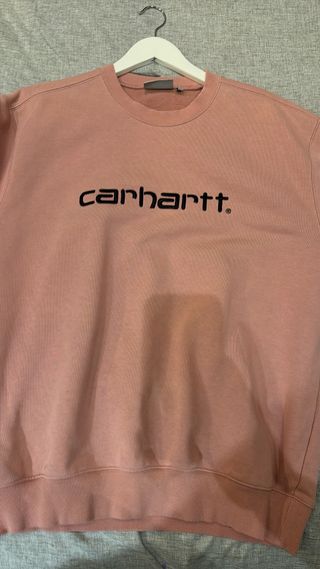 Sudadera Carhartt Rosa Palo