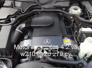 Motor mercedes 4.2 v8 w210 e420 279 cv.