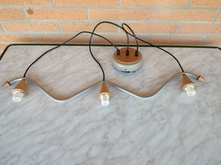 Lámpara Techo Massive 85 CM con Tulipas Cristal