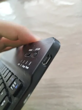 Teclado ordenador negro