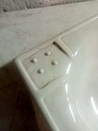 ANTIGUO LAVABO PILETA LOZA SIN USAR