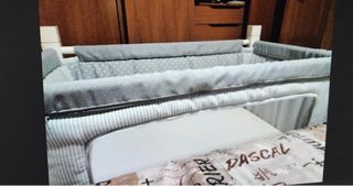 Minicuna colecho madera