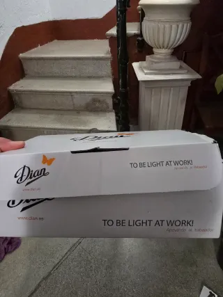 Zapatos de trabajo Dian blancos