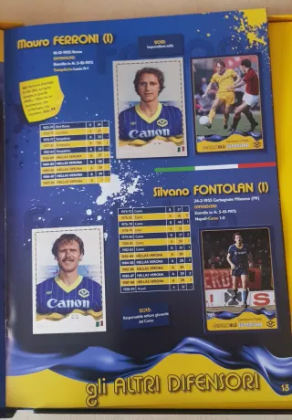 Album Figurine Panini Hellas Verona