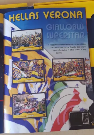 Album Figurine Panini Hellas Verona