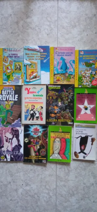 45 COMICS,TEBEOS,NOVELAS  VARIADOS COMO NUEVOS