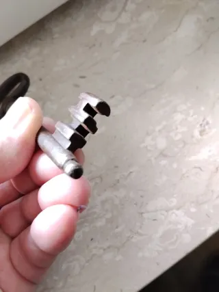 Chiave antica ferro battuto XVIII sec.