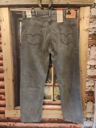 Pantalones Levi's 505 Regular W38 L30 Gris