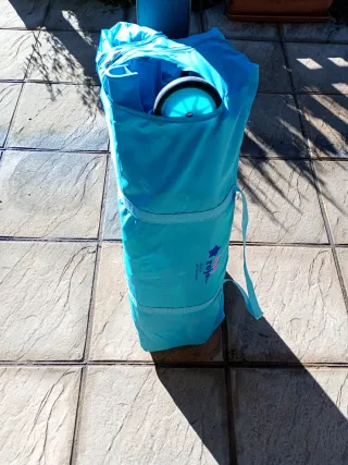 Cuna de viaje con estampado infantil