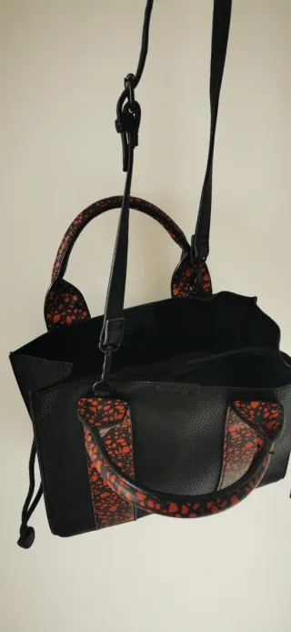 Bolso Jo & Mr. Joe Negro y Rojo