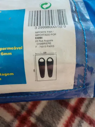 Tienda de campaña 2 personas azul canadiense