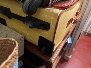 Maleta de viaje mediana multicolor