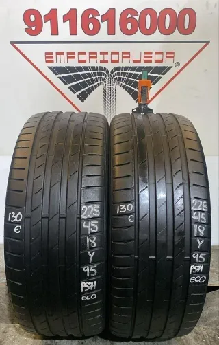 *225 45 18 Y KUMHO RUEDA BARATA OPORTUNIDAD