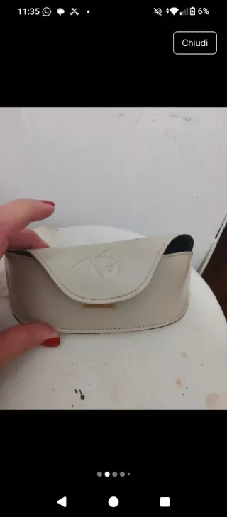 Occhiali da sole Vogue marrone e oro