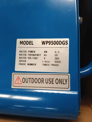 Generador FIELD ENERGY WP9500DGS