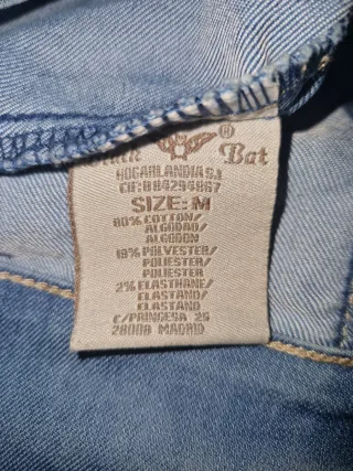 Chaqueta vaquera azul Talla M