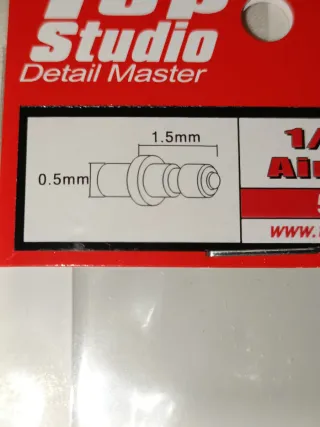 Set Kit Resin Air Valves Top Studio 1/20-24