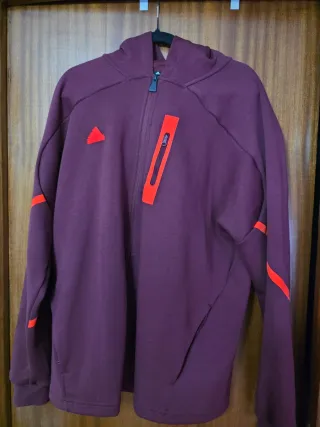 Chándal Adidas con capucha y cremallera