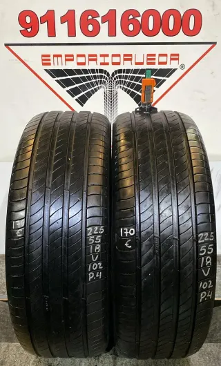 225 55 18 V MICHELIN RUEDA AL 90% VIDA UTIL