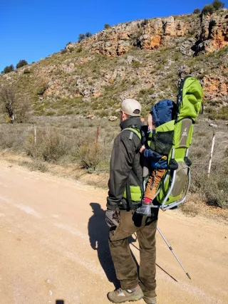 Mochila portabebés Deuter Kid Comfort Plus