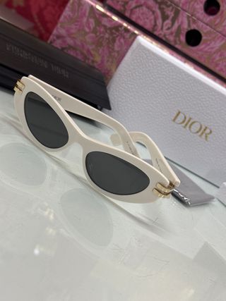 Gafas de Sol Dior Blancas y Doradas