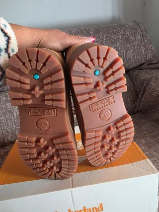 Botas Timberland Plataforma Beige