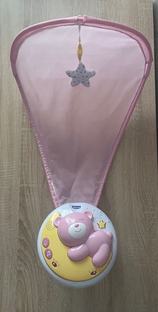 Mobile per Culla Chicco Next2Moon Orso Rosa