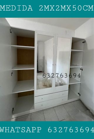 Armario 2mx2mx50cm