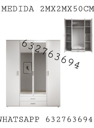 Armario 2mx2mx50cm