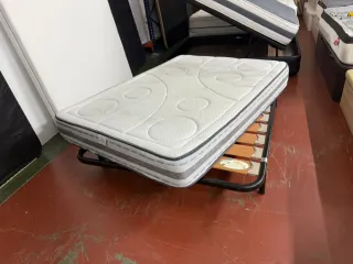 Somier Bodyflex 135x180 + Colchón Visco