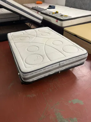 Somier Bodyflex 135x180 + Colchón Visco